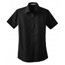 Port Authority® Ladies Short Sleeve Value Poplin Shirt