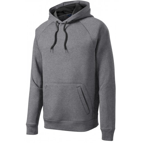 sport tek tech fleece hooded sweatshirt