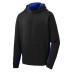 Sport-Tek Youth Sport-Wick Fleece Colorblock Hooded Pullover