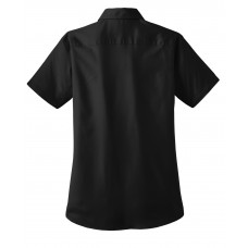 Port Authority® Ladies Short Sleeve Value Poplin Shirt