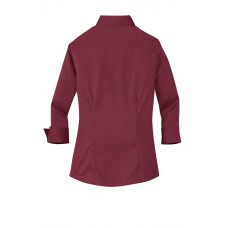 Red House® Ladies 3/4-Sleeve Nailhead Non-Iron Shirt