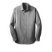 Port Authority® Fine Stripe Stretch Poplin Shirt