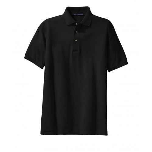 Port Authority Youth Heavyweight Cotton Pique Polo